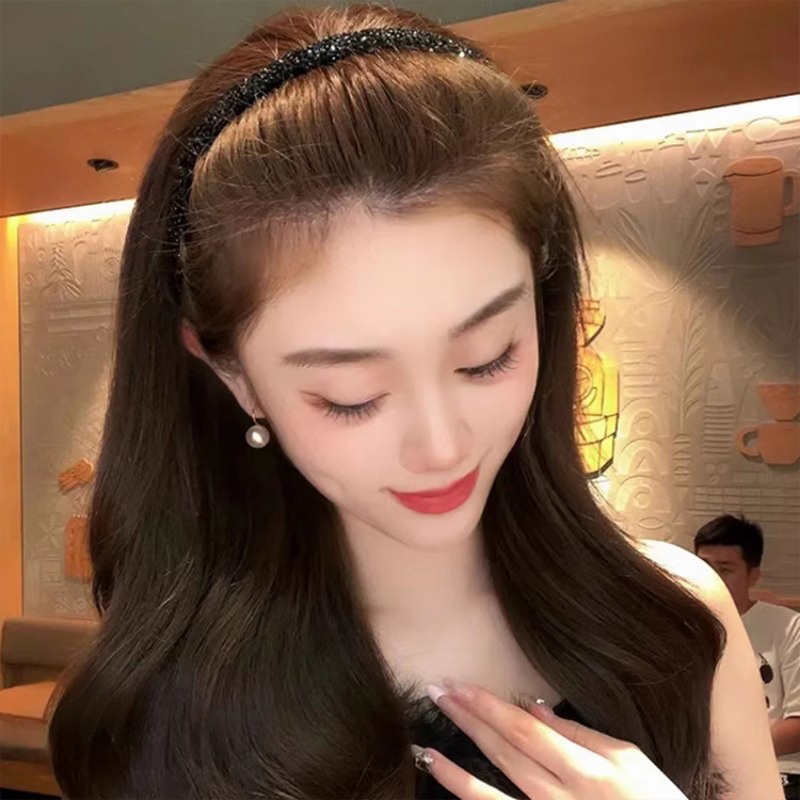 Băng Đô Đính Đá Lấp Lánh Thời Trang Hàn Quốc Cho Nữ