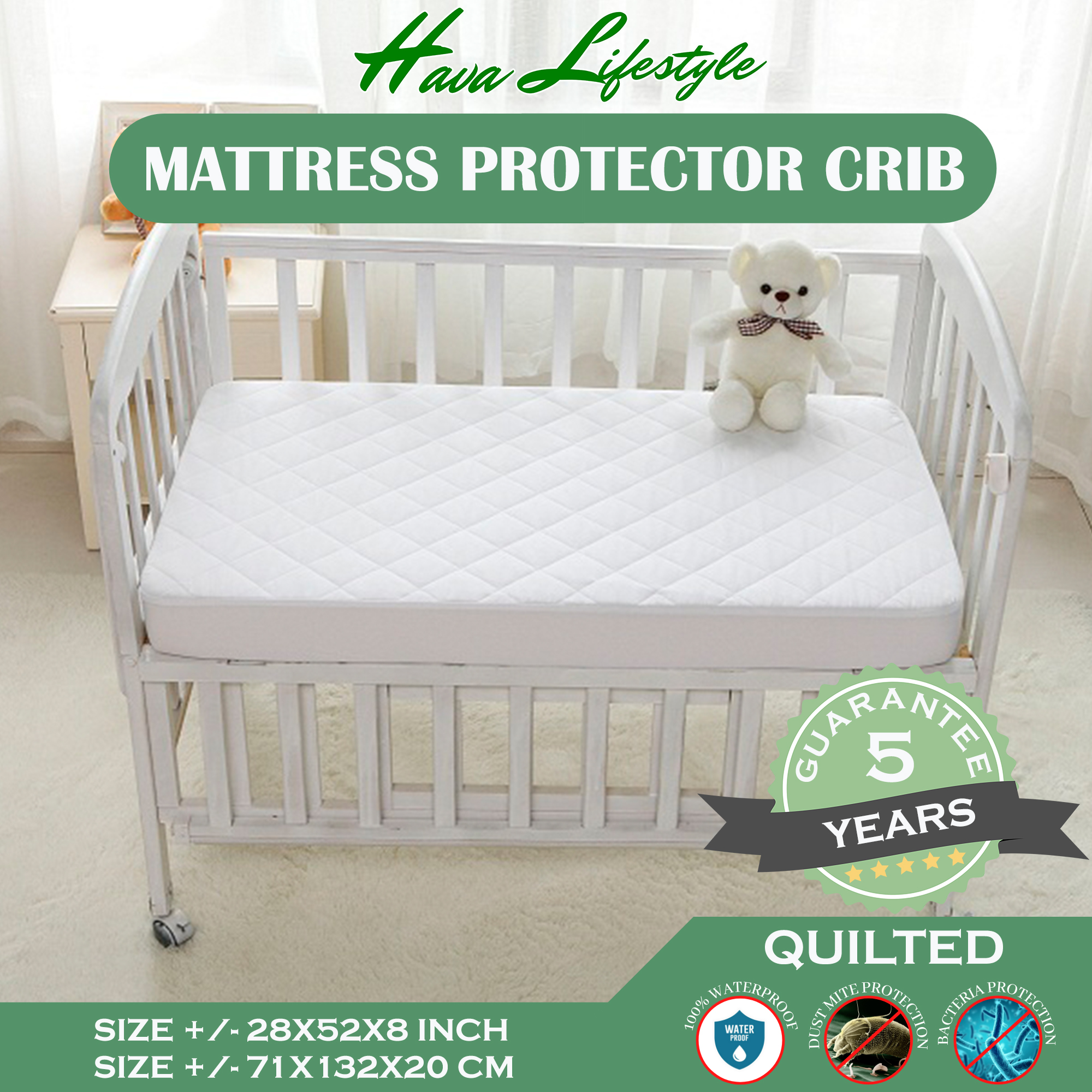 Mattress Protector Crib Hava Lifestyle Lazada PH