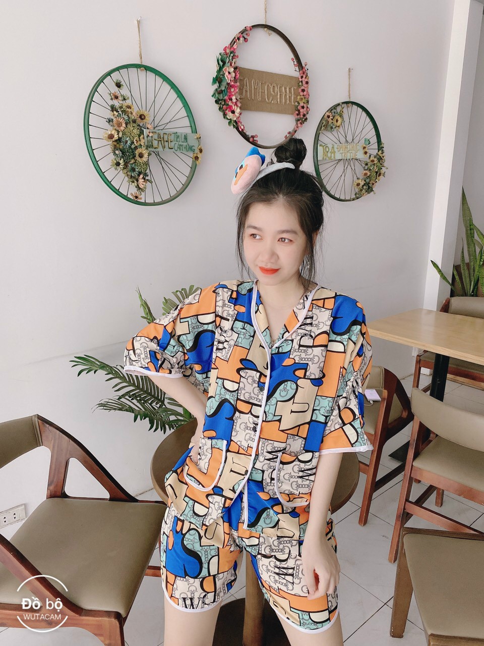 BỘ ĐÙI TAY CÁNH DƠI - VẢI LỤA HÀN CAO CẤP FREESIZE DƯỚI 60KG