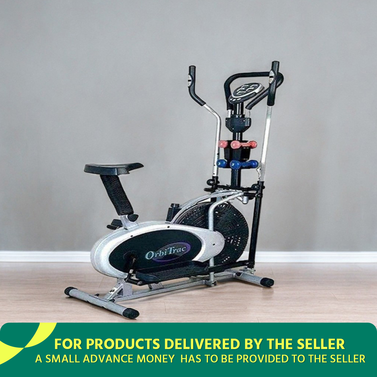 5 in 1 Exercise Bike - Black