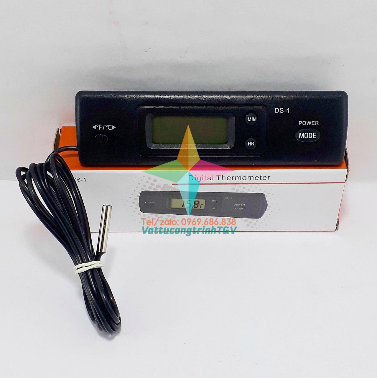 Nhiệt kế hiển thị điện tử DS-1