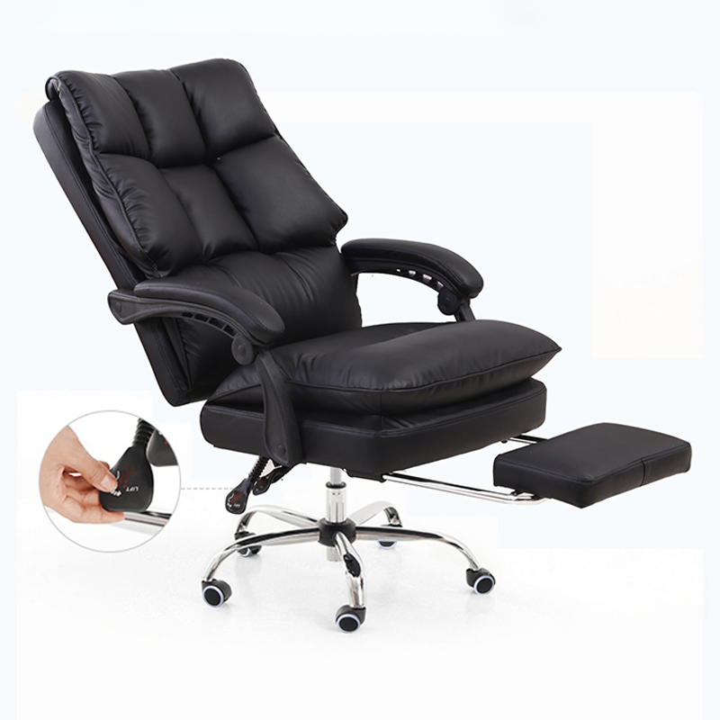 Ghế giám đốc PeHouse kiểu dáng sang trọng, ngả sau tới 135 độ, có gác chân, ghế phủ da PU cao cấp chống nổ, đệm dày êm ái, chân ghế kim loại mạ crom sáng bóng, điều chỉnh tự do độ cao, tay ghế bọc da, lắp đặt dễ dàng - T8098