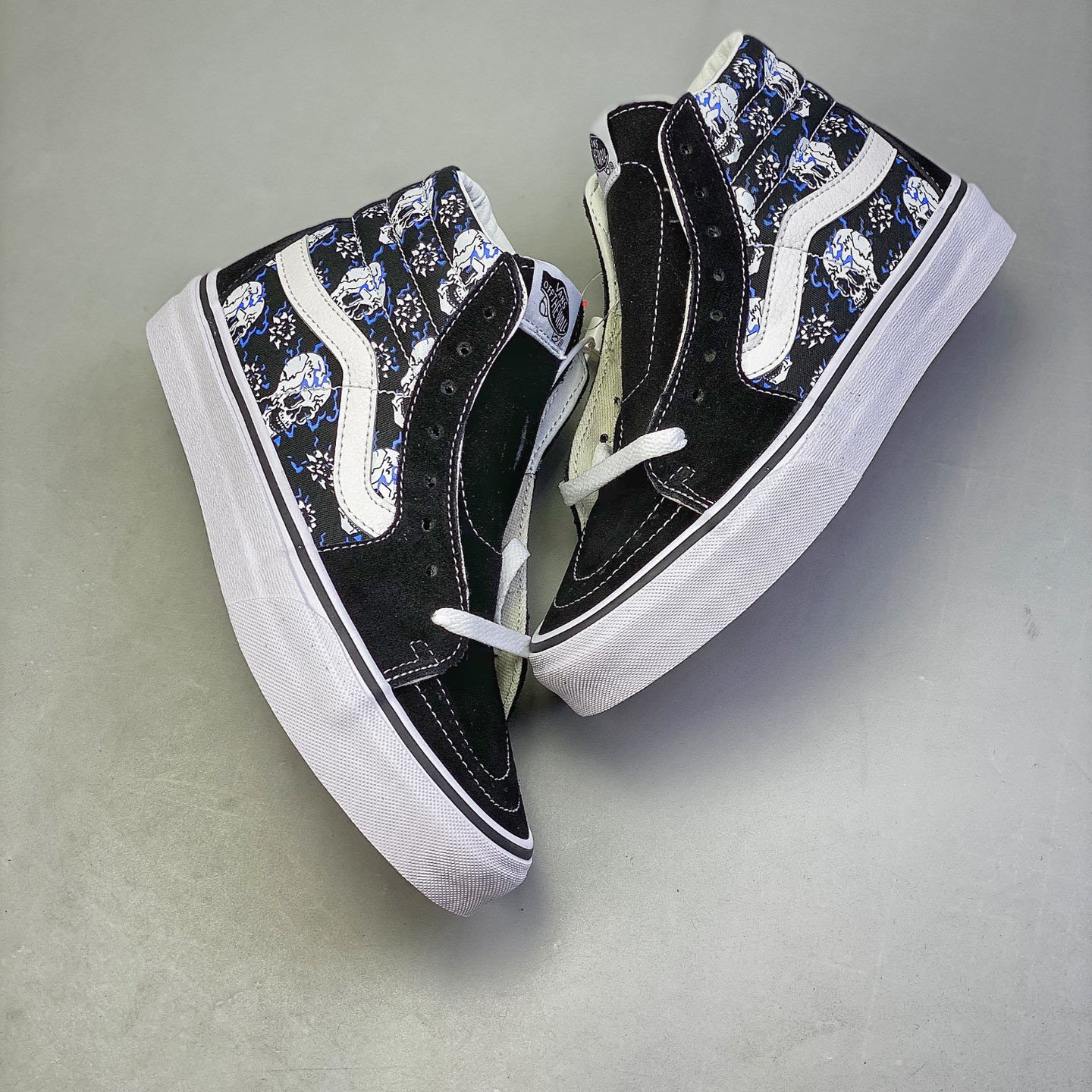 fuzzy vans high top