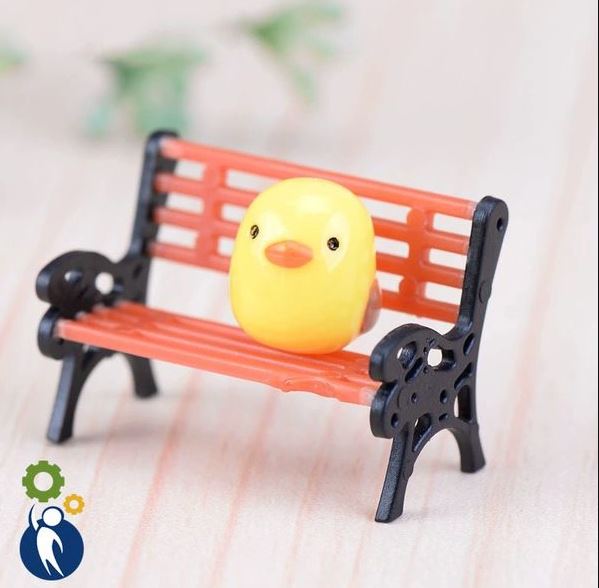 Mô hình Ghế Công Viên Số 3, mini trang trí