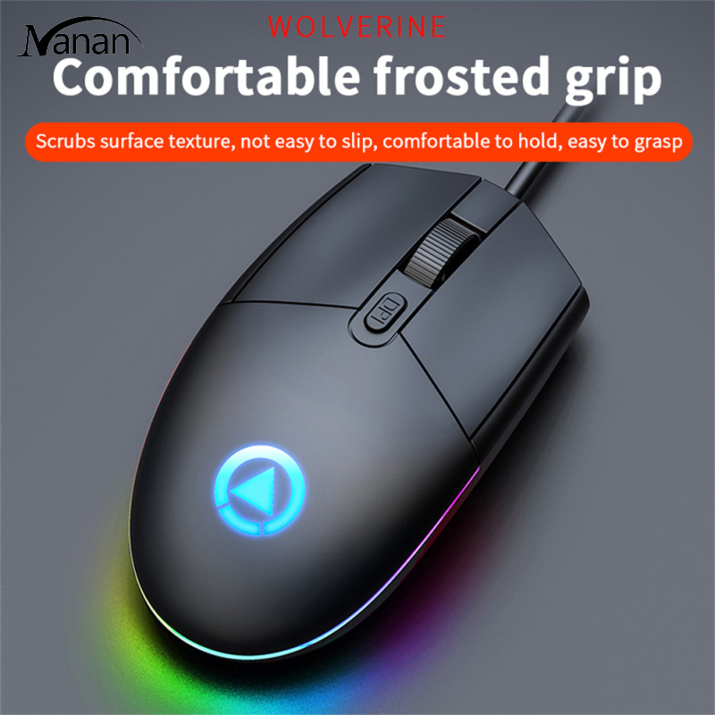 G3se Professional Wired Mouse Luminous Ultra Slim Usb Desktop Computer Notebook Office Home Business General Gaming Mouse