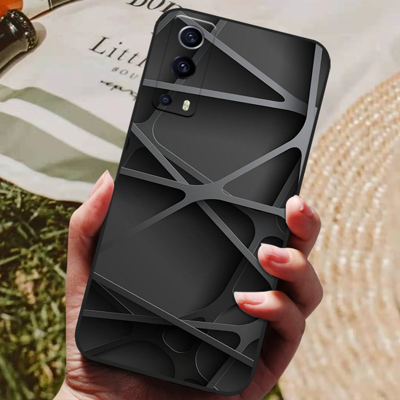 TAHANgTA New style  New style For Coque Vivo Y52 5G Case Silicon Back Cover Phone Case For Vivo Y52 5G Cases Soft bumper Funda for Vivo Y 52 5G V2053 Shells. 