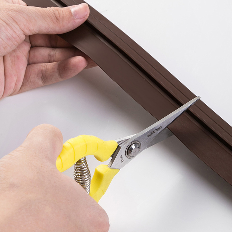 Door And Window Rubber Steal Strip Door Seals Door Bottom Soundproof Stickers Window Fantastic Wind Blocking Tool Door Frame Self-Adhesive Anti-Collision Waterproof Tape