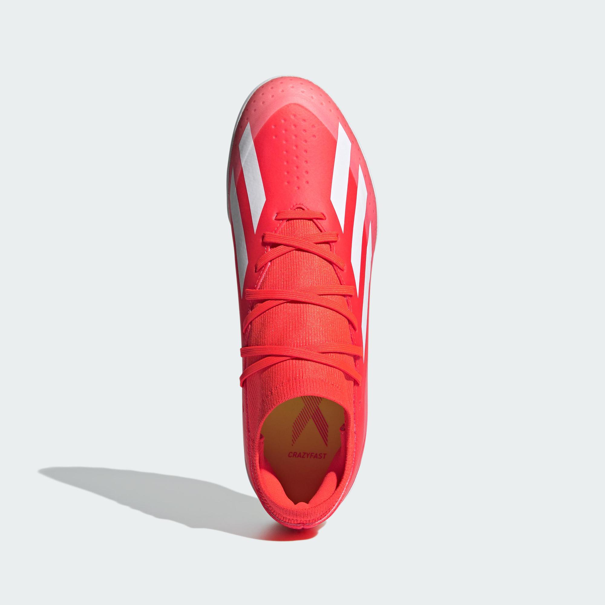 Adidas bóng đá giày đá bóng turf x crazyfast league unisex đỏ if0699