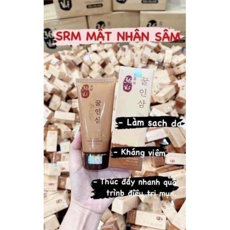 sửa rửa mặt 36 vị - rửa mặt tảo nâu