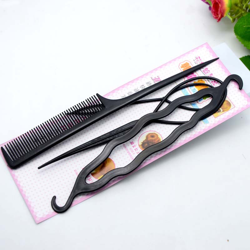 Combo 3 Bộ Dụng Cụ Búi Tóc Đa Năng – Kẹp Tạo Kiểu Tóc, Búi Tóc Đẹp Dễ Dàng / Dụng Cụ Làm Tóc, Búi Tóc Đẹp Trong 1 Phút