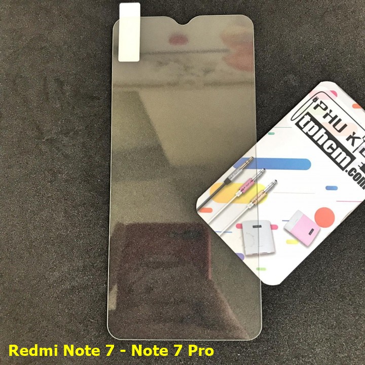 Dán cường lực chống trầy Xiaomi Redmi Note 7 - Note 7 Pro