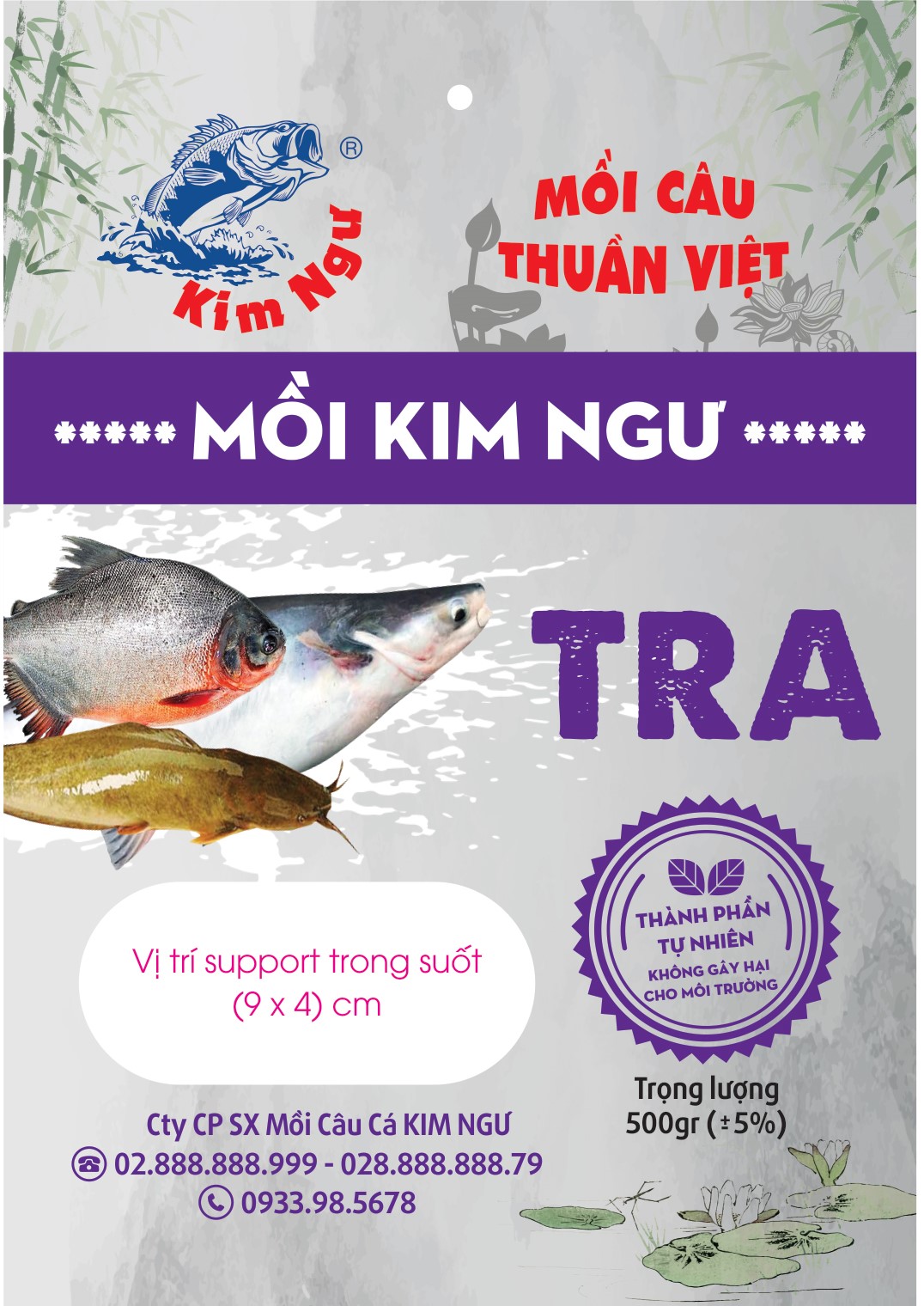 Mồi câu cá tra kim ngư