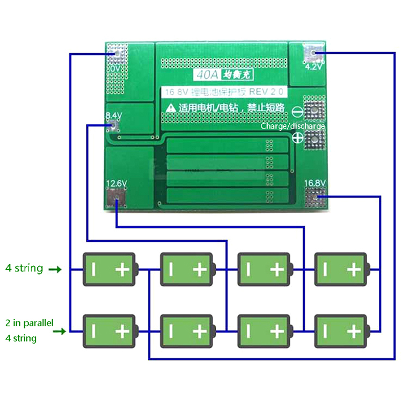 3S%204S%2040A%2060A%20Li-ion%20Lithium%20Battery%20Charger%20Protection%20Board%2018650%20BMS%20For%20Drill%20Motor%2011.1V%2012.6V/14.8V%2016.8V%20Enhance%20Balance%20Lonni%20-%20Image%202