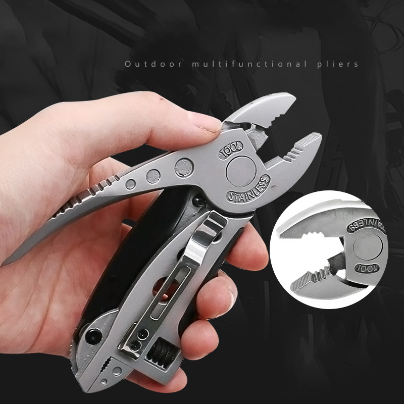 Outdoor camping regular pliers, multi-purpose tool pliers, outdoor wrench tool combination