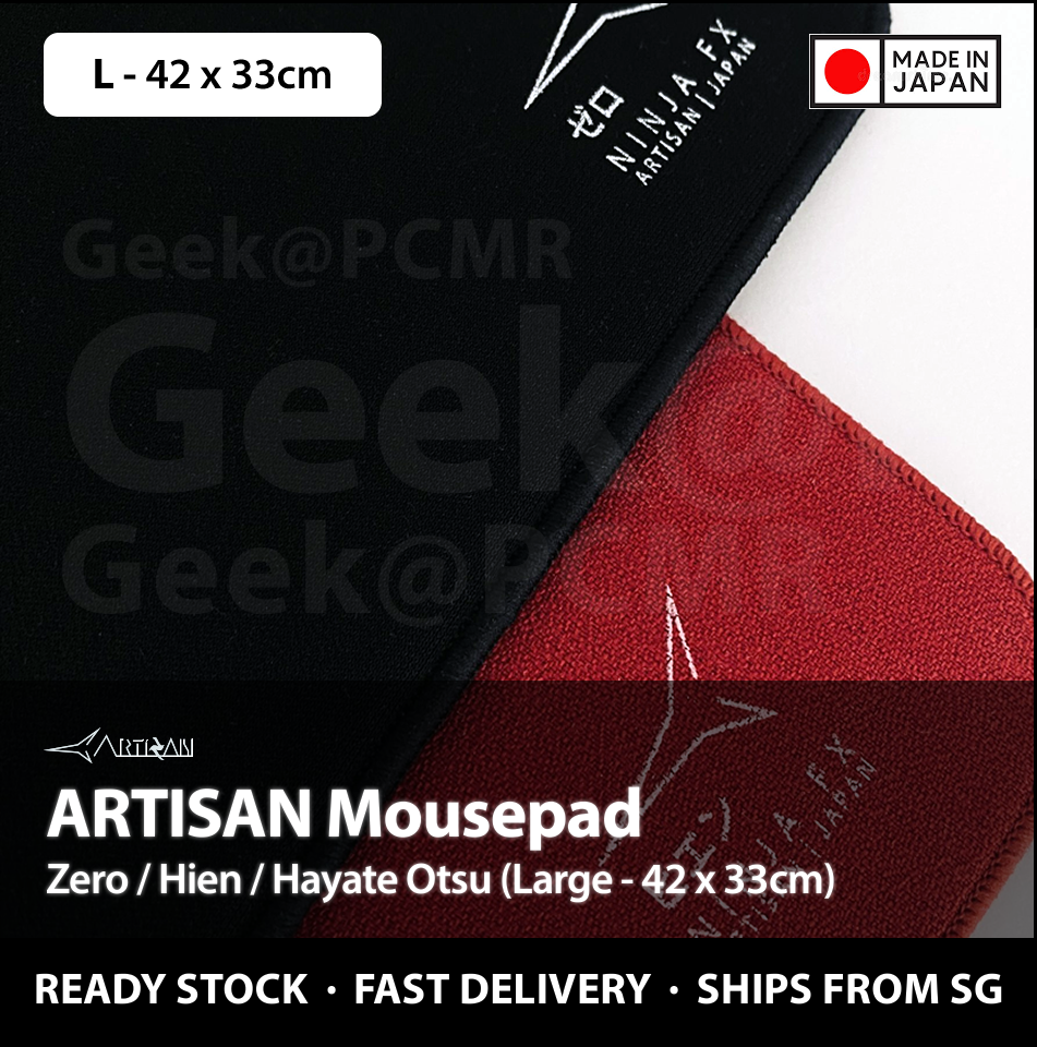 ARTISAN FX Gaming Mousepad (Zero / Hien / Hayate Otsu) Large, 42 x