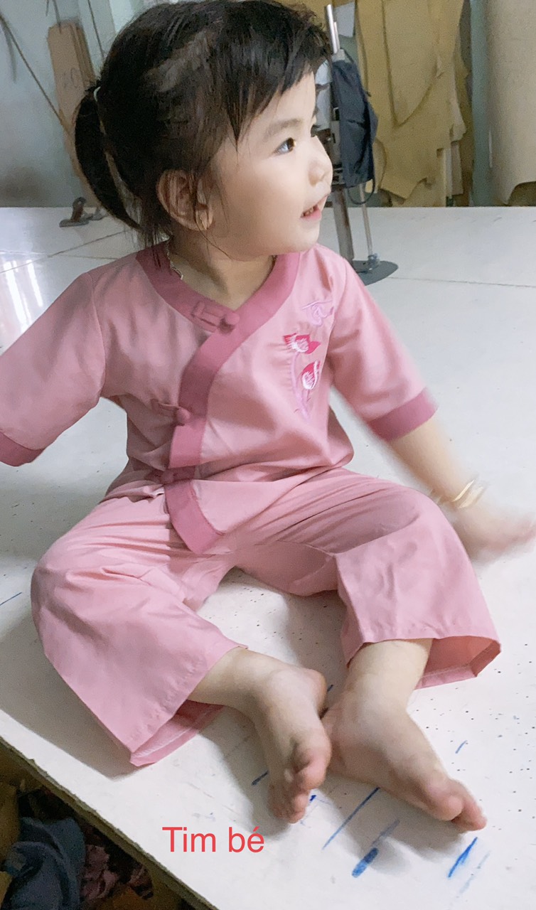 ĐỒ LAM CHO BÉ GÁI,ÁO LAM ÁO TRÀNG