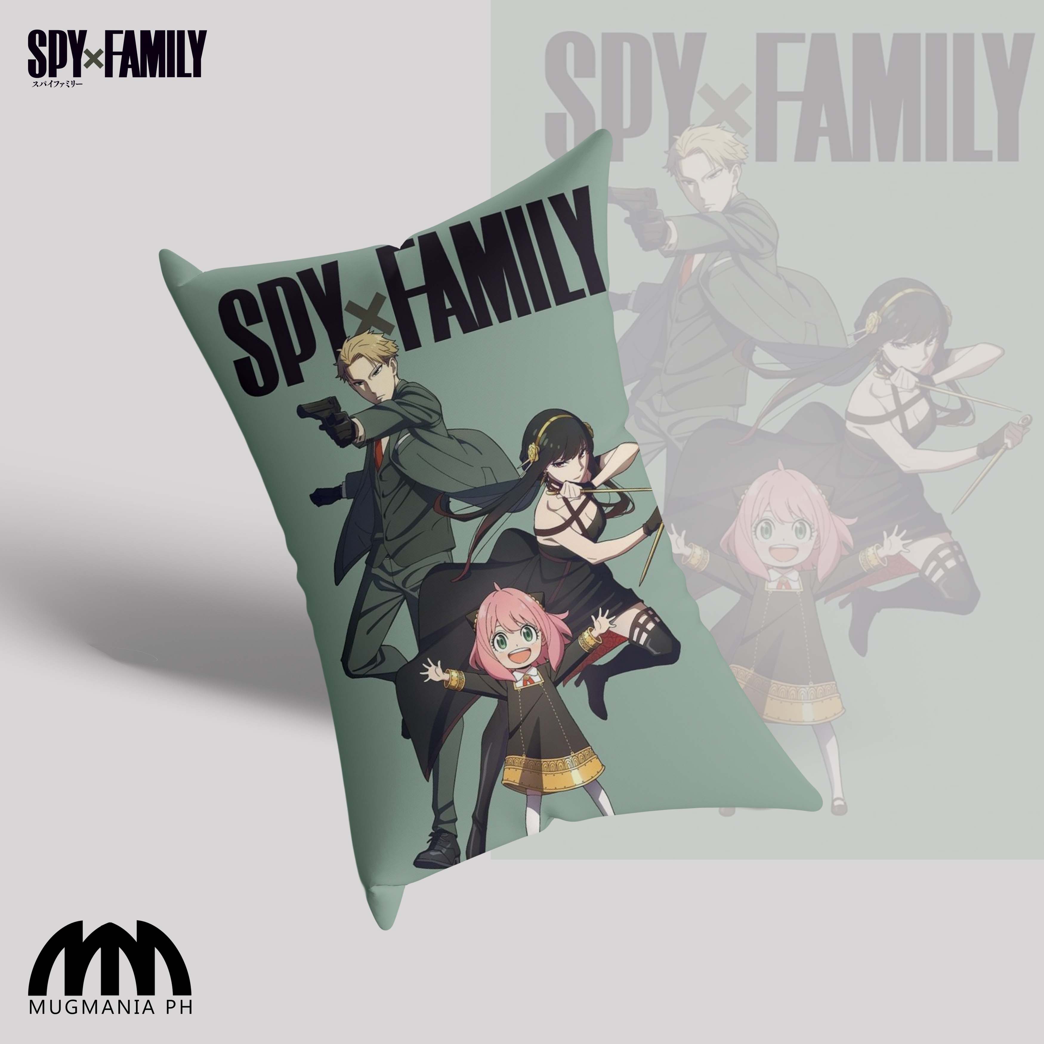 Anime Spy x Family Pillows - Mugmania - Loid / Anya / Yor Forger ...