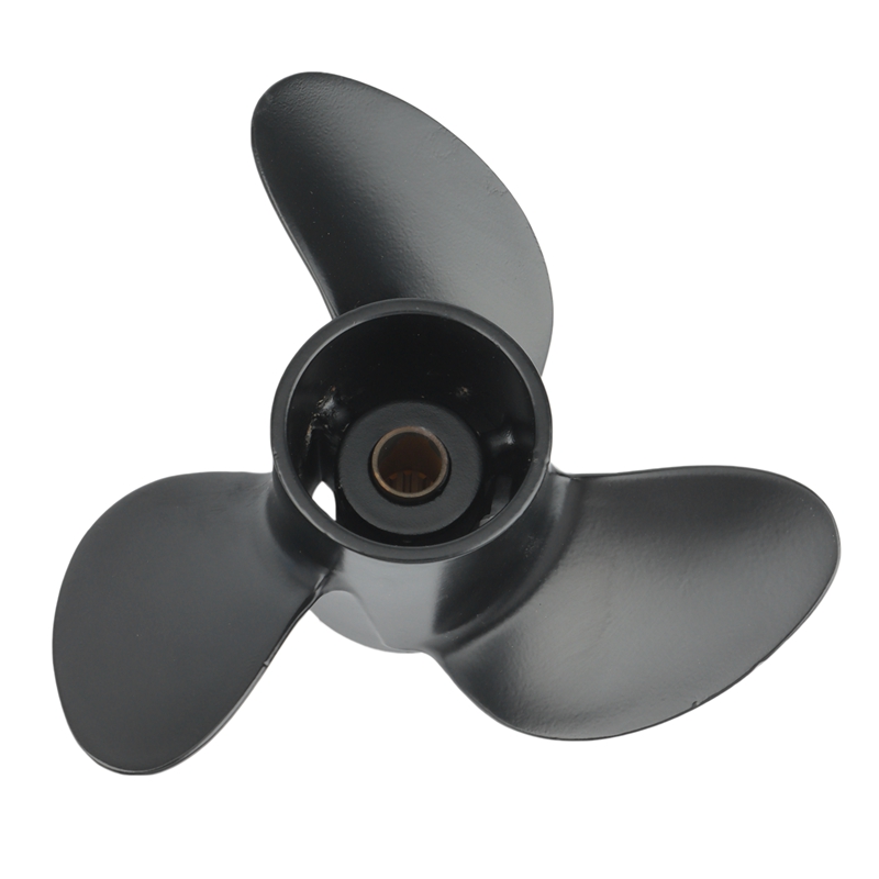 thumbnail image 2 of 7.8x9 Aluminum Outboard Propeller For Mercury/Tohatsu 4HP 5HP 6HP Motors 2 of 11