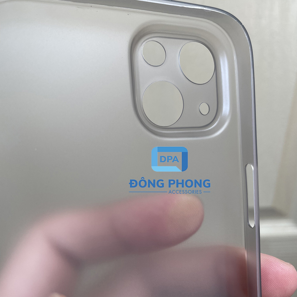 Combo 2 Ốp Lưng Trong Nhám Unibody iPhone 13 Siêu Mỏng