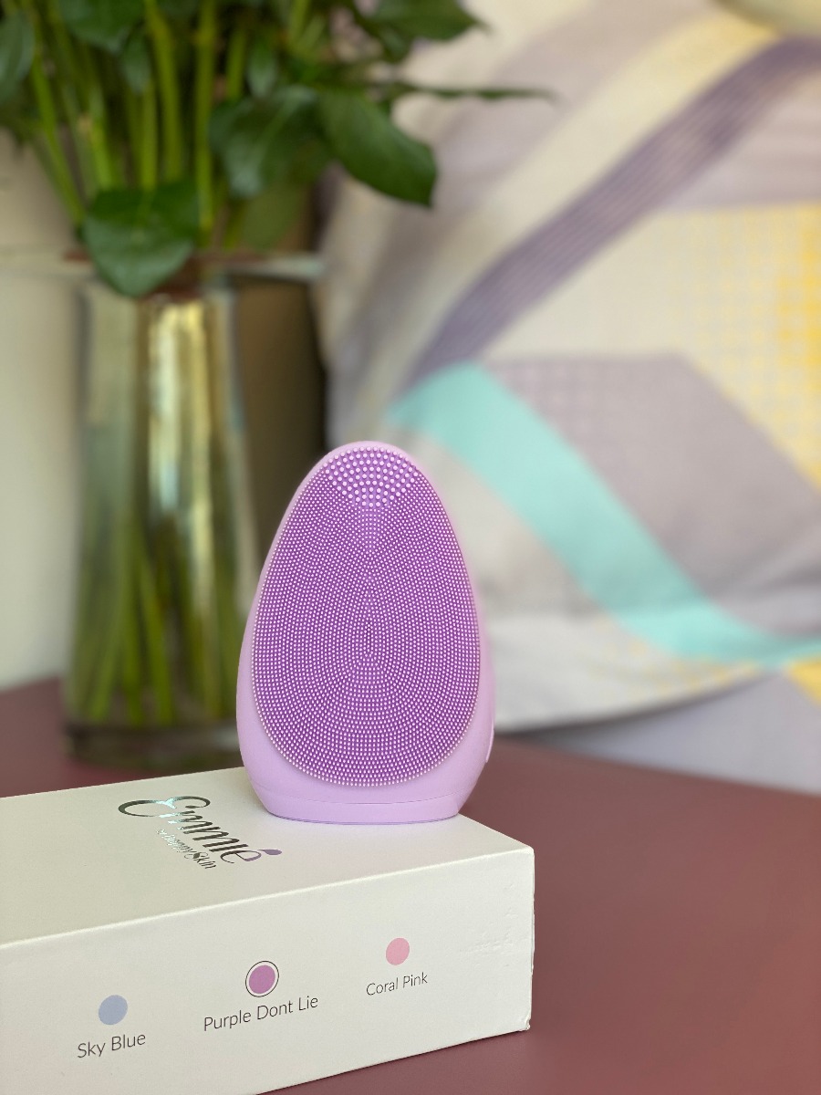 Emmie Máy Rửa Mặt Premium Facial Cleansing Brush (Sky Blue)