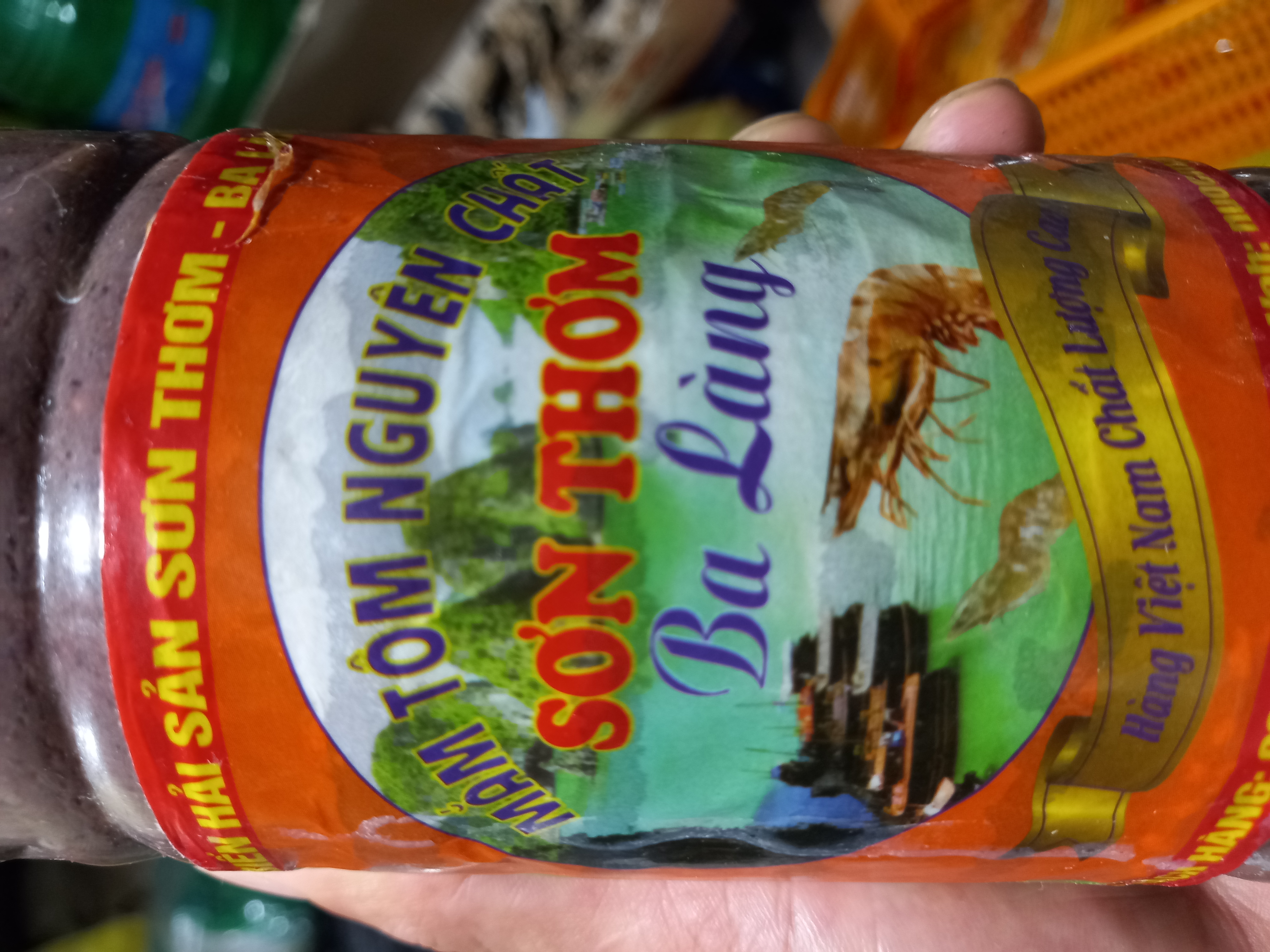 Mắm tôm Ba Làng Sơn Thơm 500gr