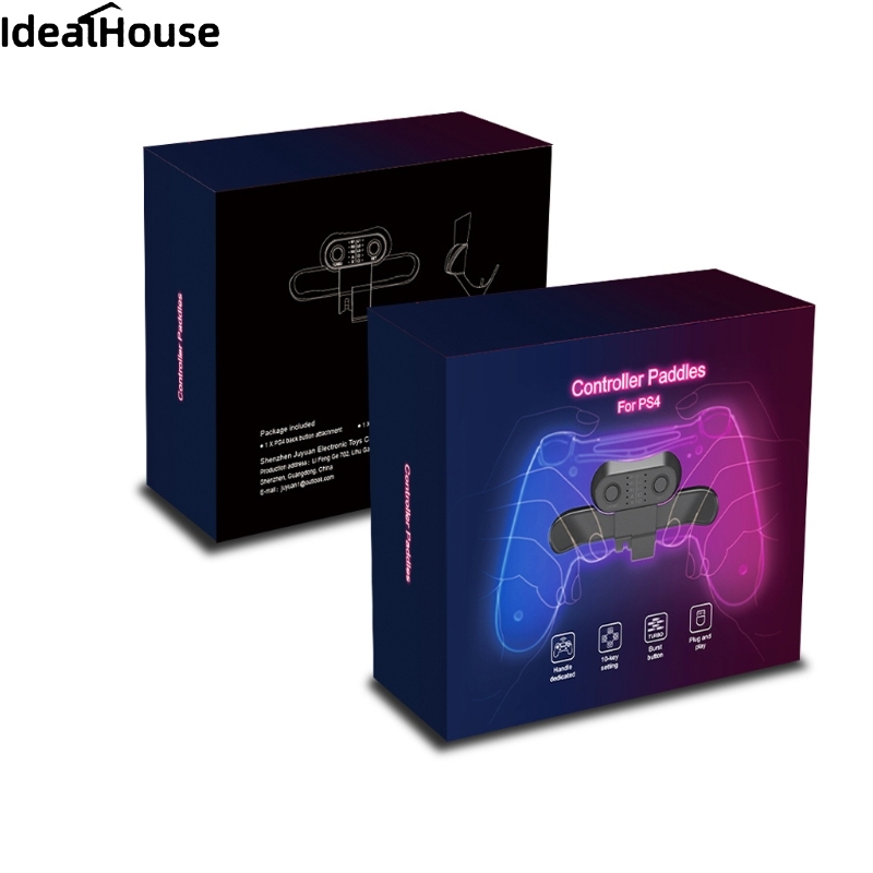 IDealHouse new Extended Gamepad Back Button Attachment Gamepad Back Button Compatible For Ps4 Game Controller Accessories【cod】