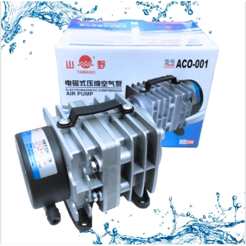 YAMANO ACO 001 airpump aerator udara kolam Bioflok