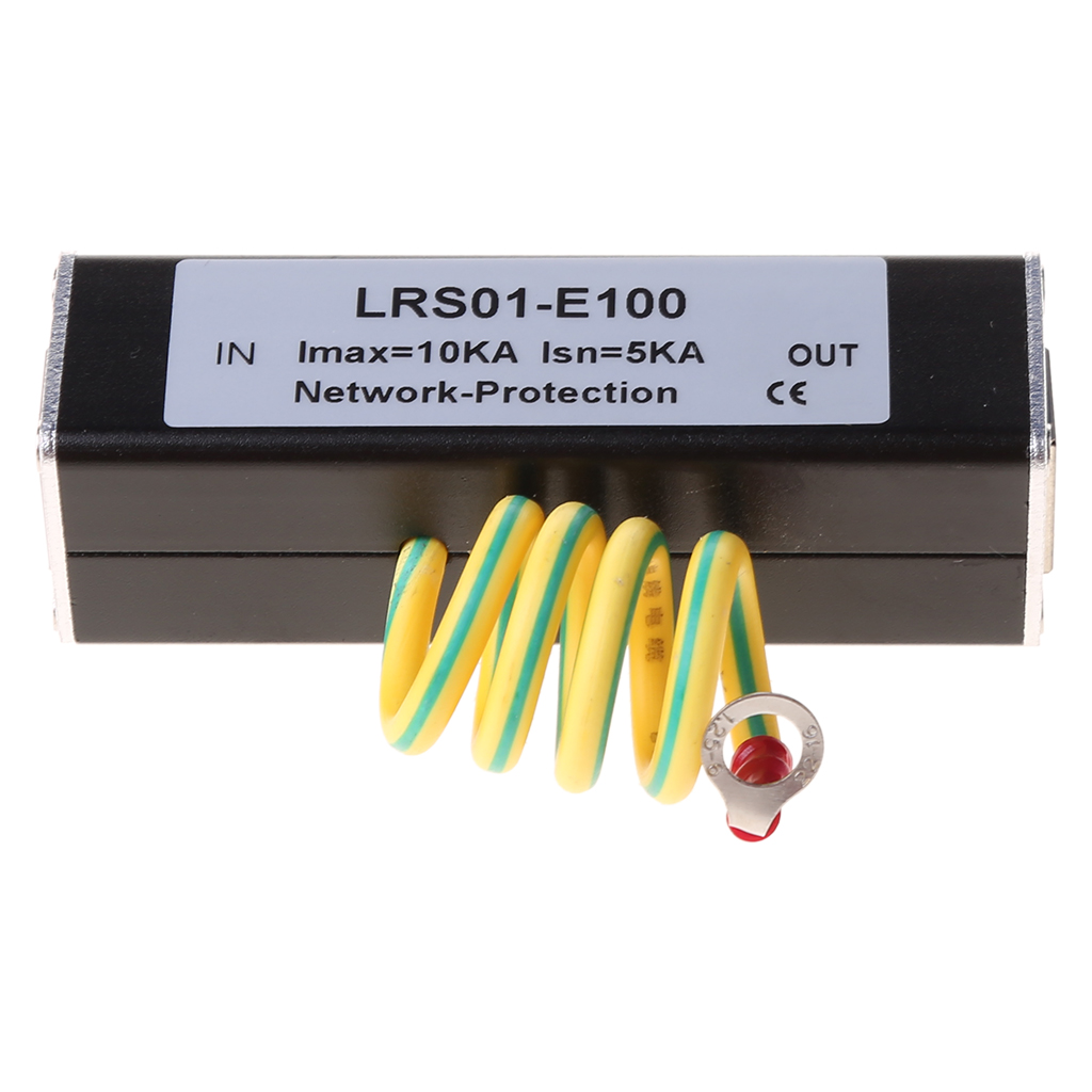Mạng RJ45 giám sát thiết bị máy ảnh cho sét bảo vệ chống đột biến điện