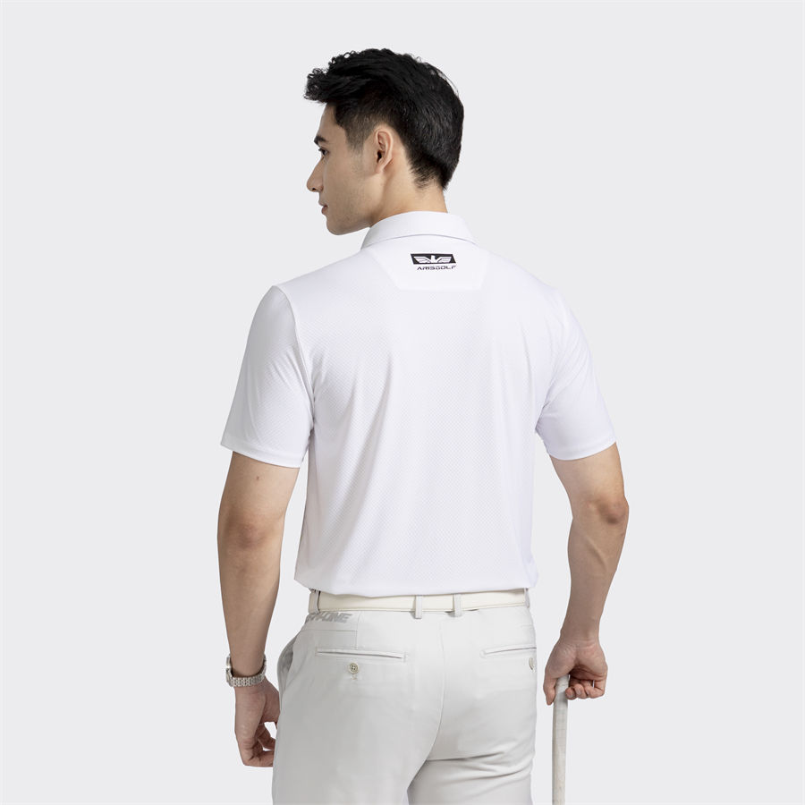 Áo polo golf Aristino APSG35S2 thun mát mát lạnh