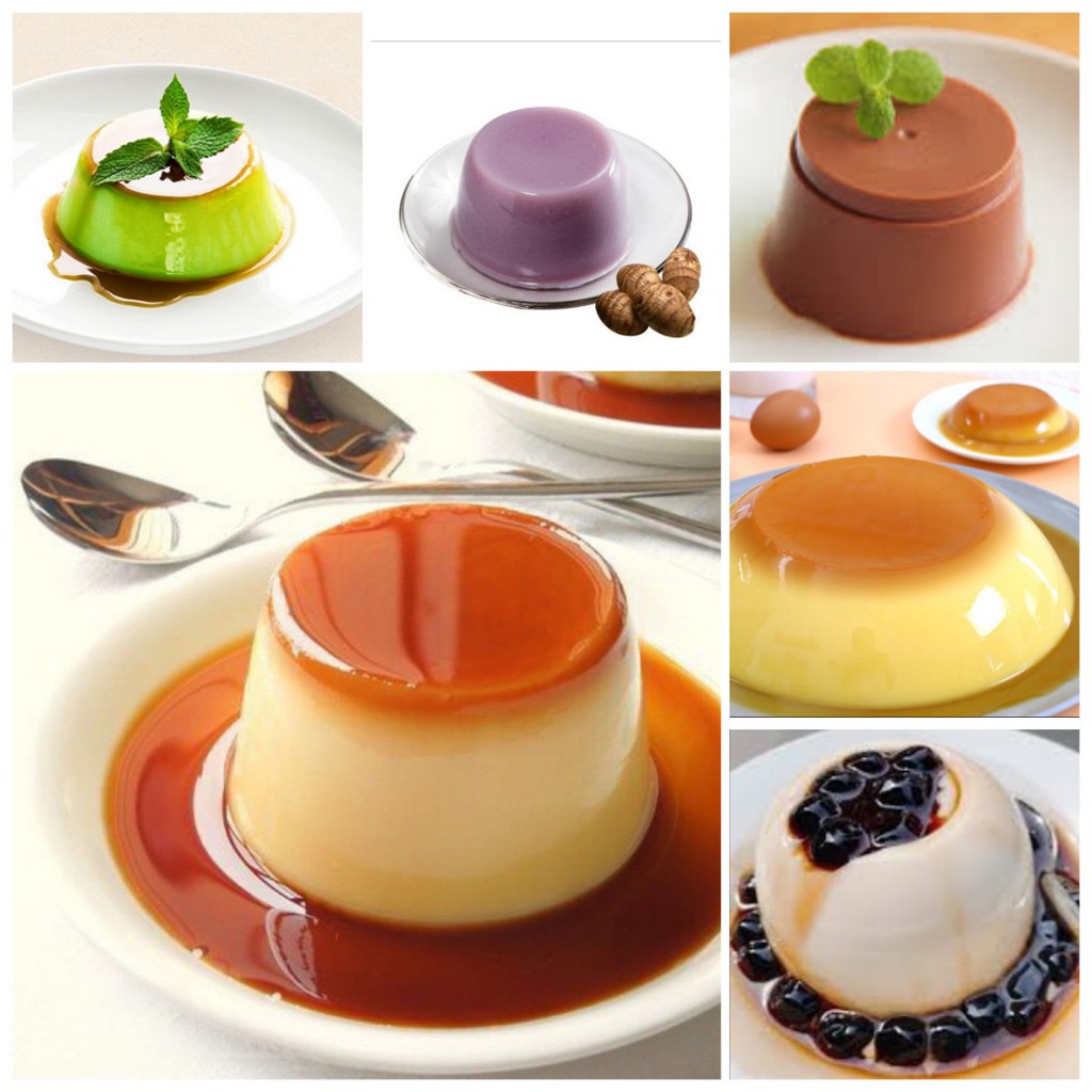 100G Bột Pudding Trứng, Chocolate, Cheese Mole - Thạch Pudding Phô Mai Cà Phê Khoai Môn