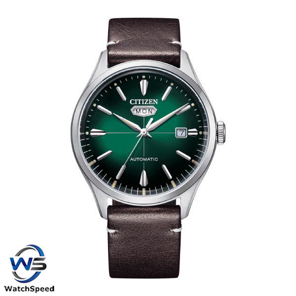 Citizen NH8390 03X Green Dial Automatic Mens Watch Lazada Singapore