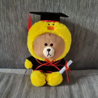 line bear plush