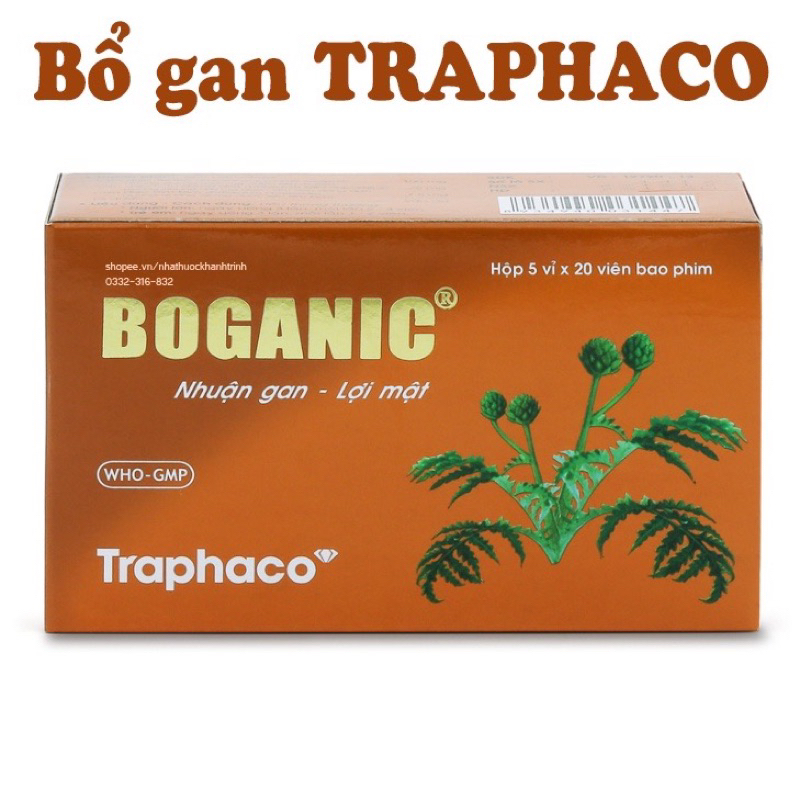 Bổ gan boganic của traphaco