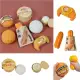 Deep-fried Dough Sticks Steamed Bun Squeeze Toy Bread Pineapple Bun Simulation Fidget Toy TPR. 