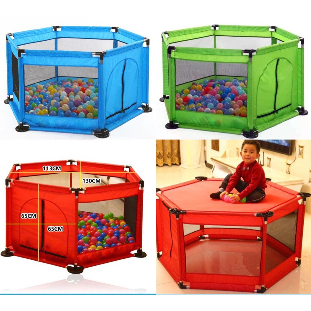 Quây Bóng Lục Giác Cho Bé yêu