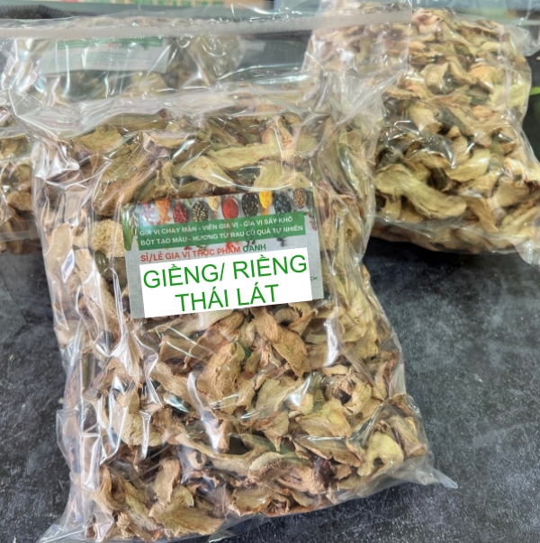 Giềng/ Riềng thái lát sấy khô/ bột