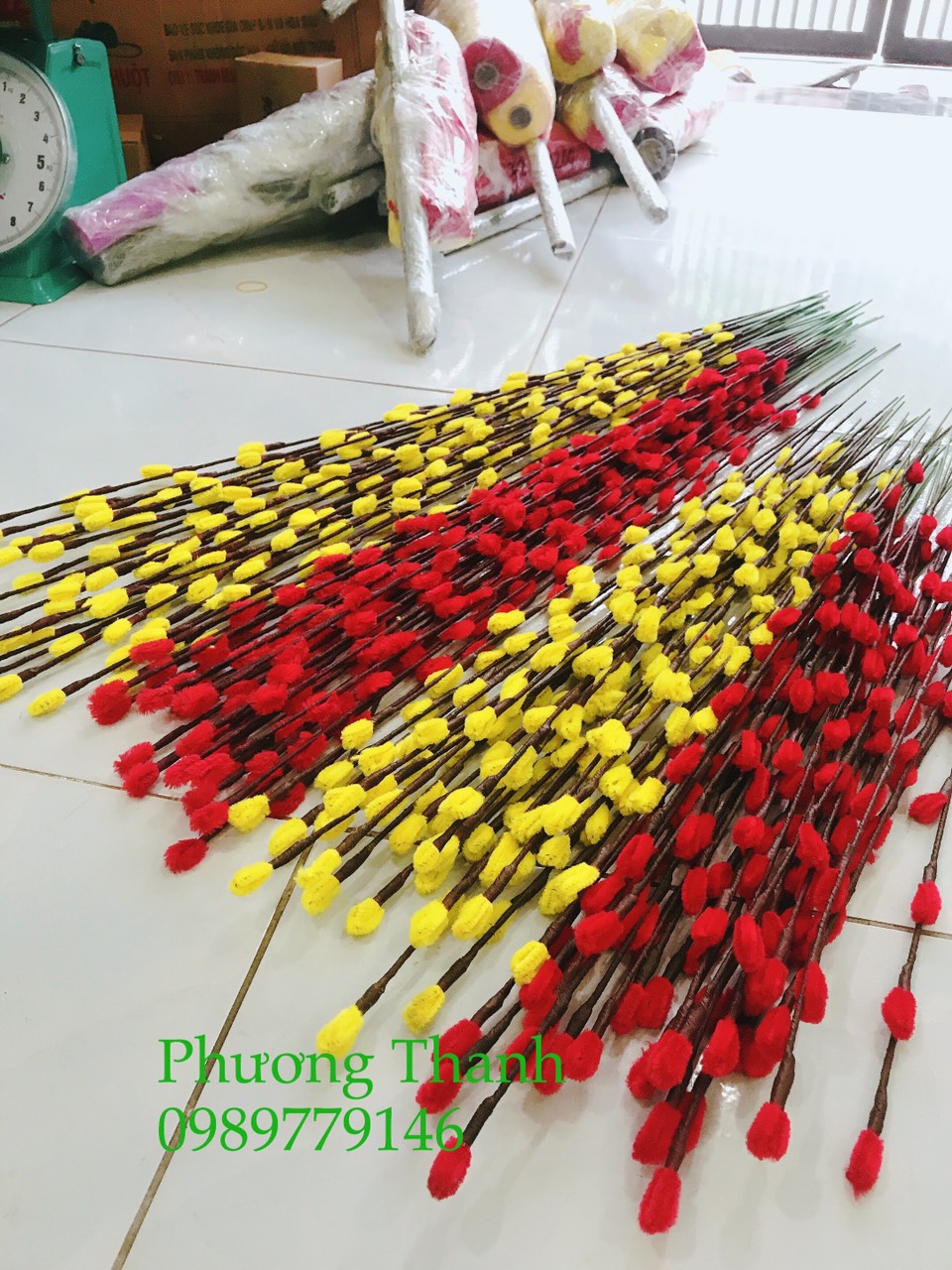 NỤ TẦM XUÂN,bó 10 cành làm sẵn