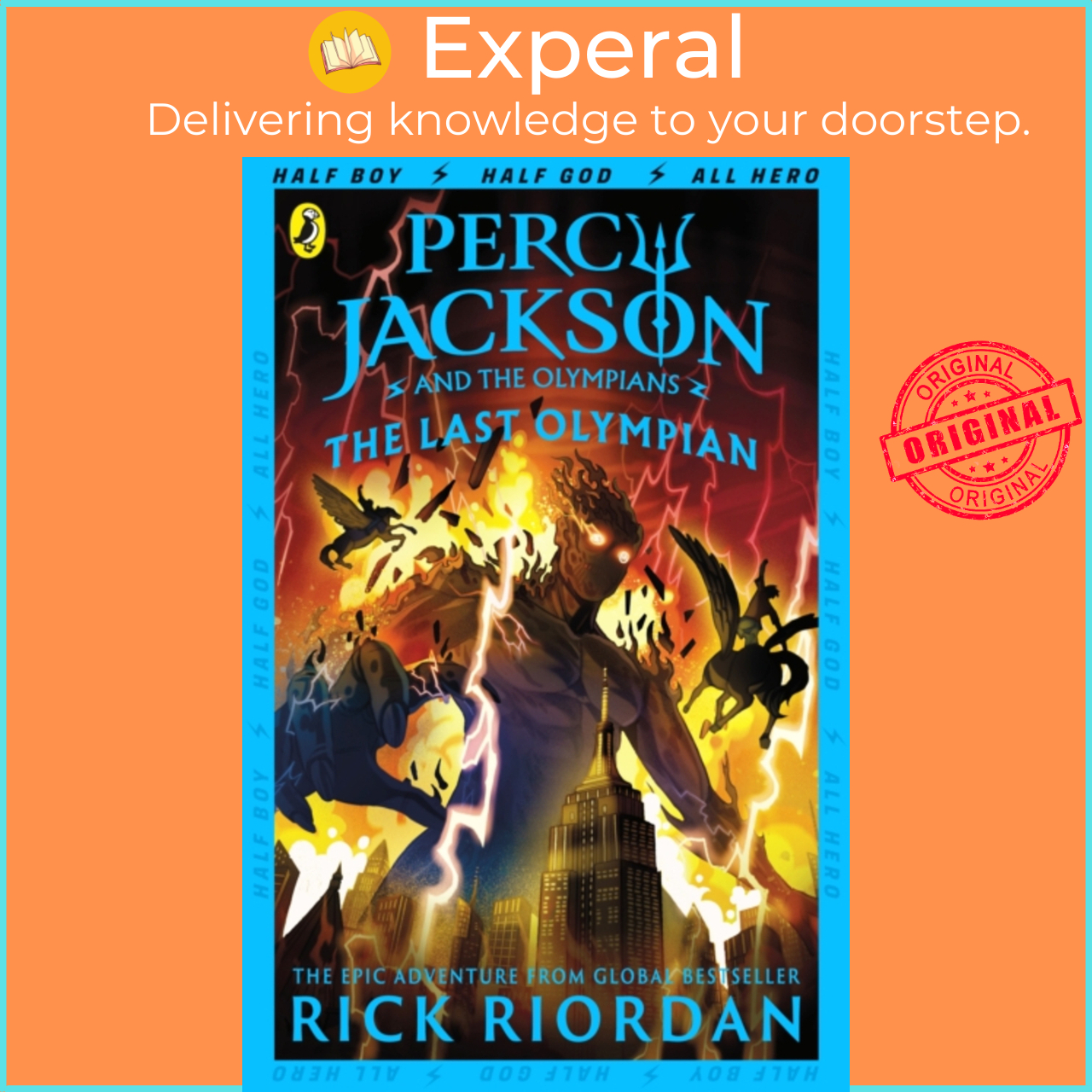 Percy Jackson and the Last Olympian (Book 5) by Rick Riordan (UK