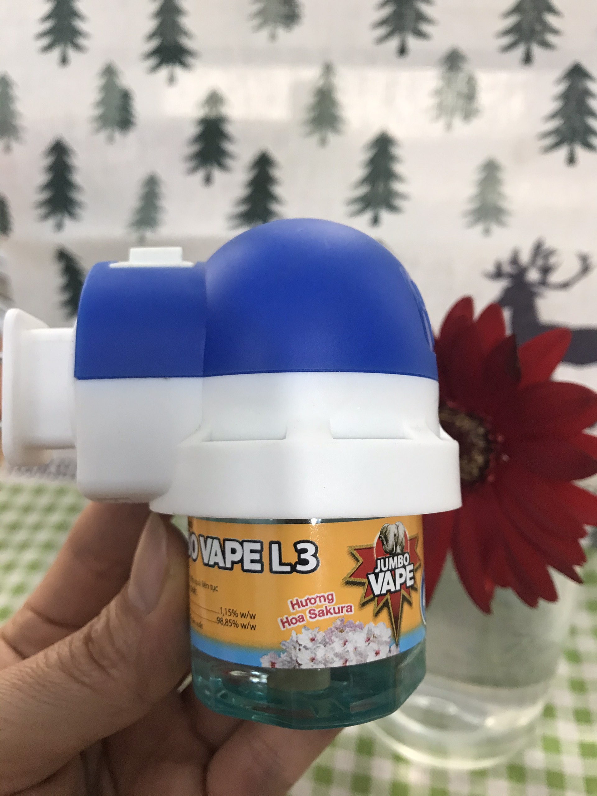 Tinh dầu đuổi muỗi Jumbo Fumakilla- Hàng Nhật chính hãng- Giúp bảo vệ gia đình khỏi muỗi vằn truyền nhiễm bệnh sốt xuất huyết