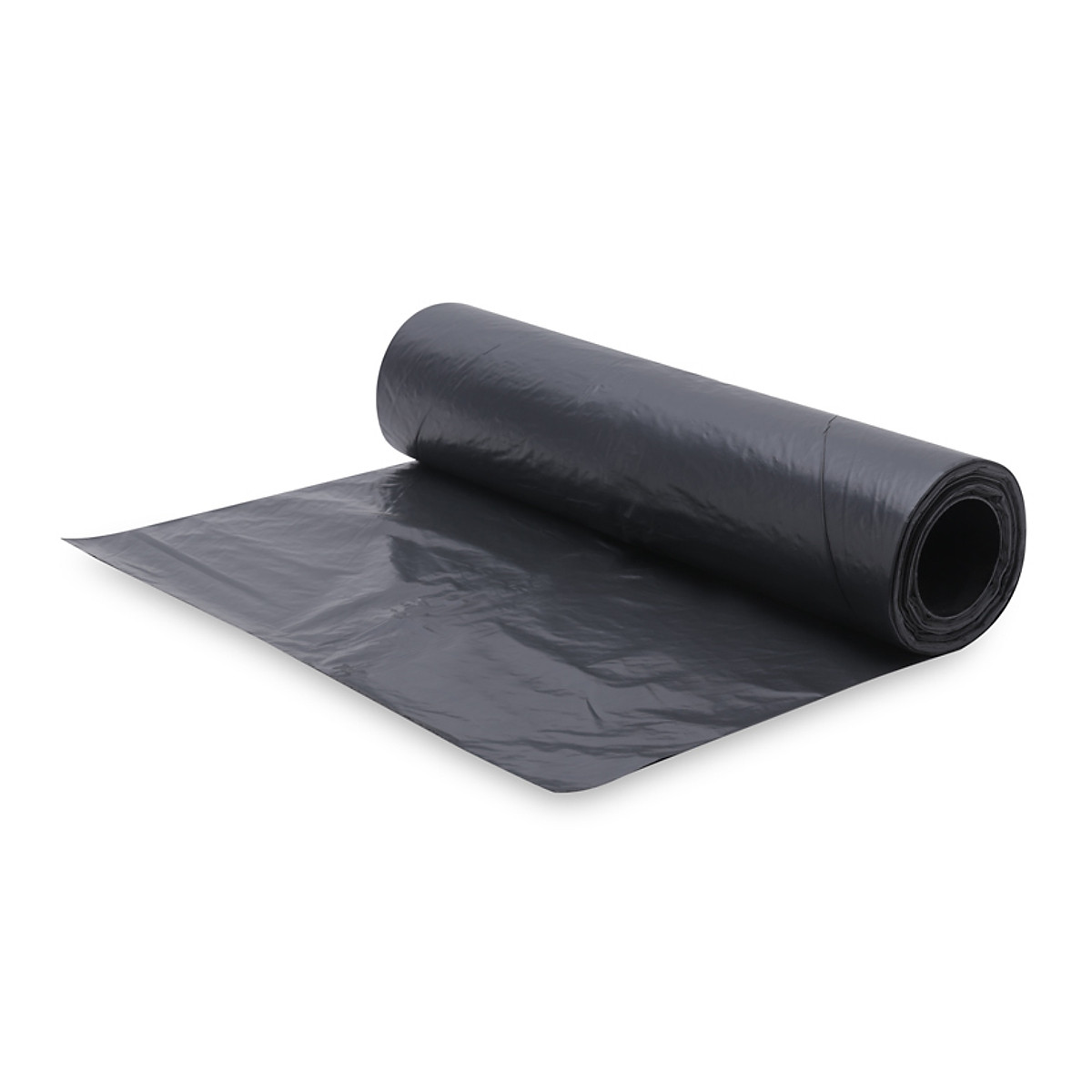 Túi đựng rác màu đen size trung 55 x 65 cm (1kg gồm 3 cuộn tâm 45 túi)