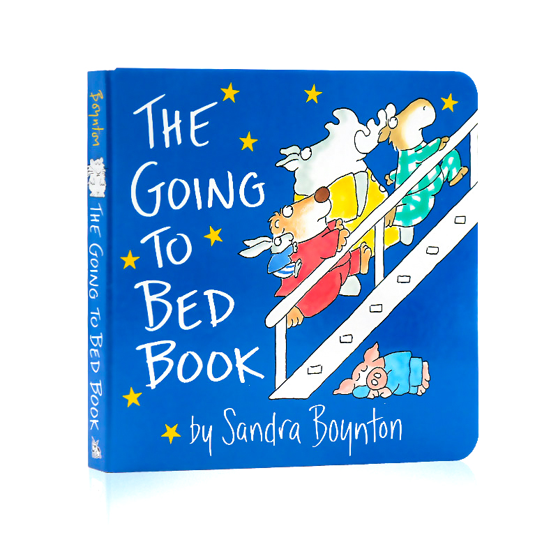Good night story the going to bed book original English picture book cardboard book famous