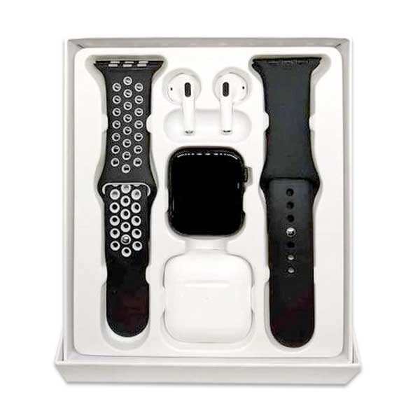 T55 Pro Max Smart Watch with AirPods and 2 Straps 1st time in Bangladesh.