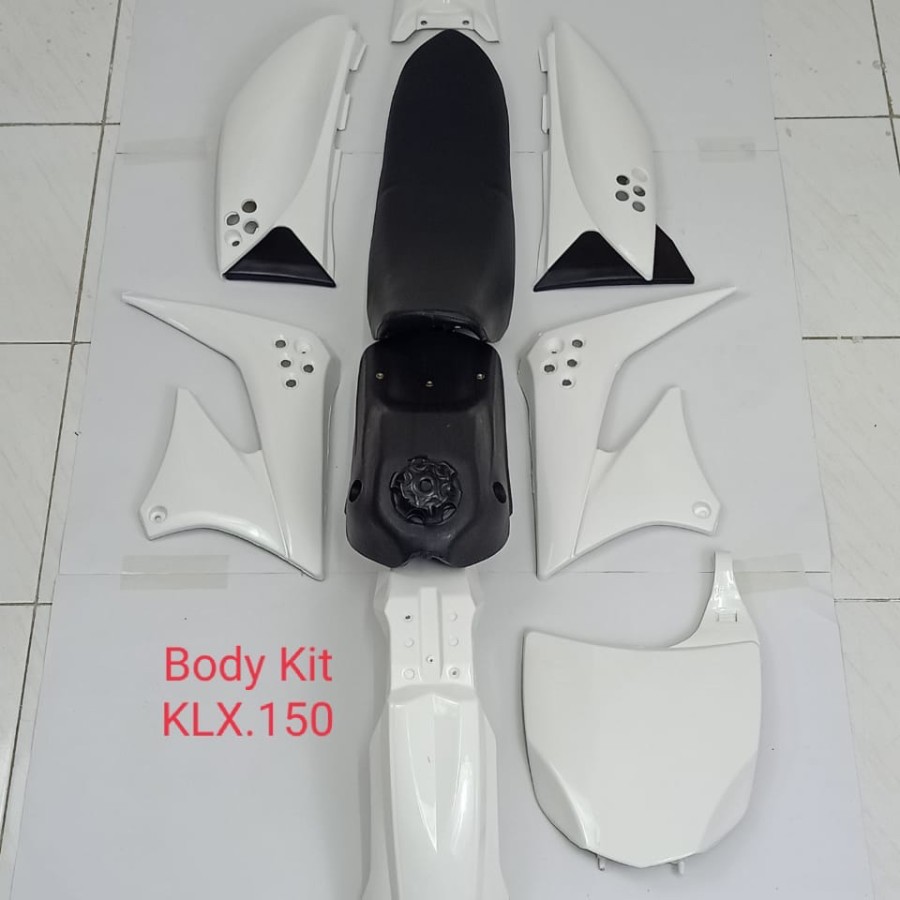 Body klx 150 body kit klx body set klx plus tangki plus jok plus stiker