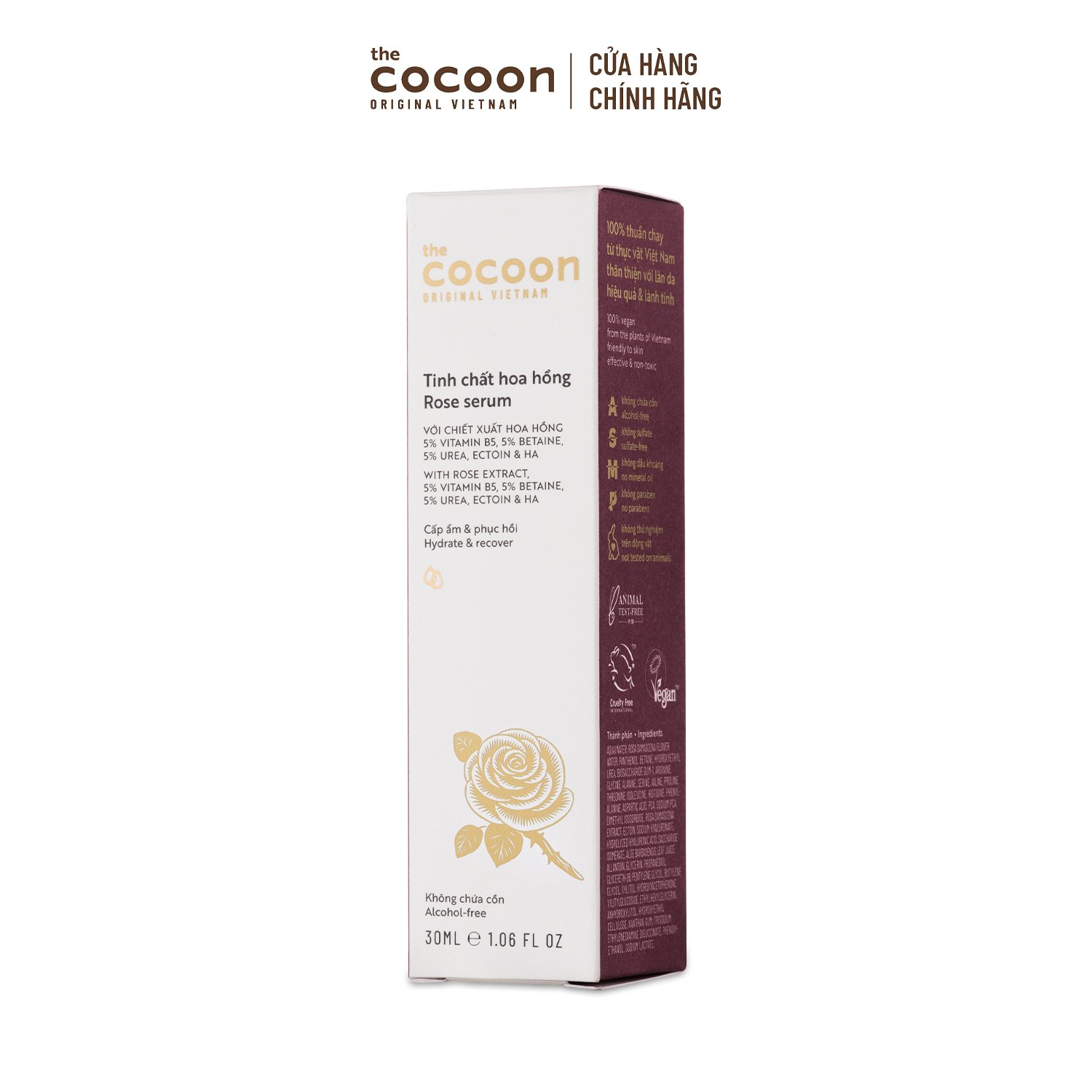 [HB GIFT] Tinh chất (serum) hoa hồng Cocoon 30ml