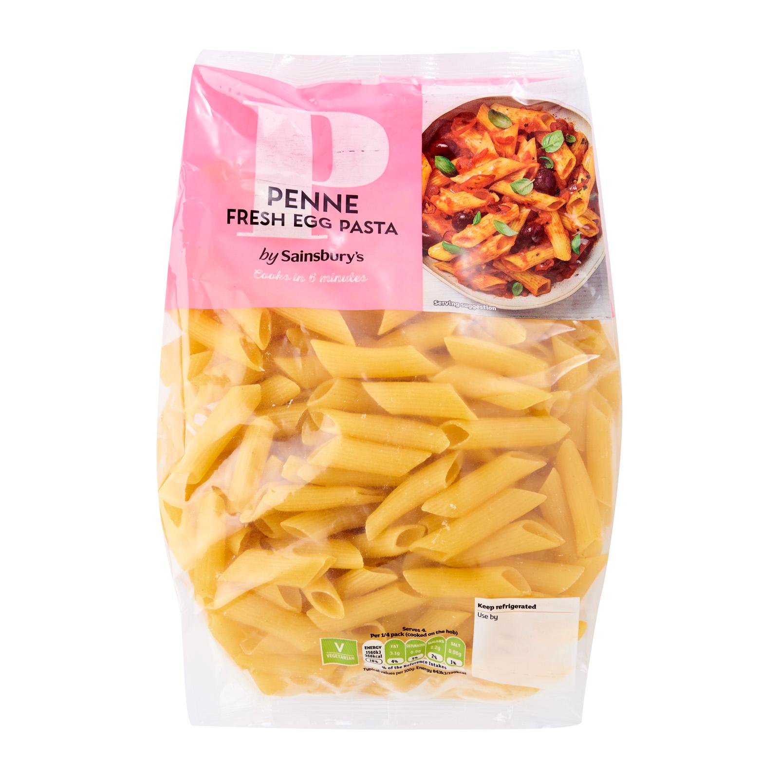 Sainsbury's Penne Fresh Pasta 500G Lazada Singapore