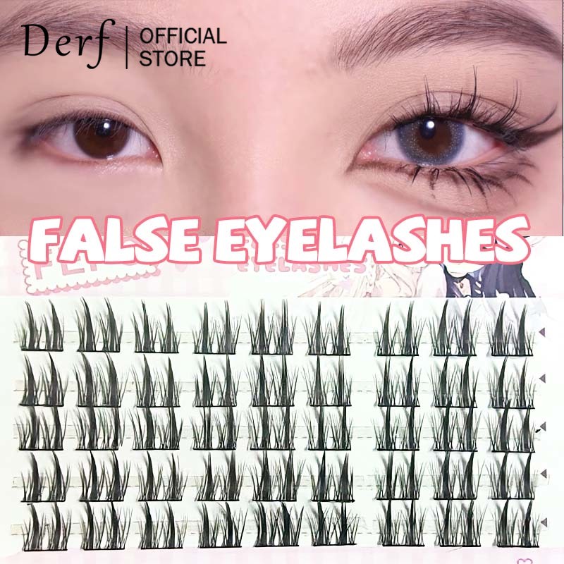 Derf Lông Mi Giả  5 Hàng 3d Dày Tự Nhiên E041