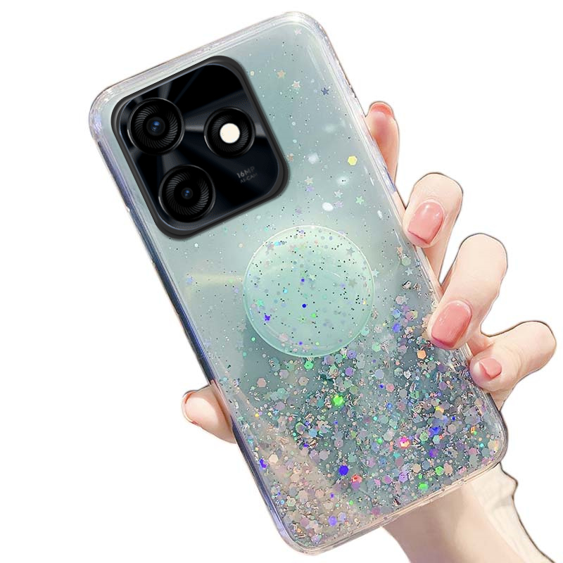 New%20Phone%20case%20itel%20P55%204G%20Back%20cover%20Glittering%20Soft%20Stars%20Moon%20Sequins%20Folding%20Stand%20Transparent%20Silicone%20Anti%20Drop%20Cover%20for%20itel%20P%2055%20NFC%20case%20-%20Image%209
