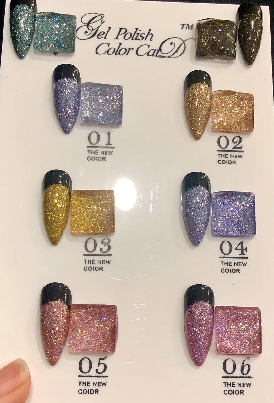 Sơn gel nhũ siêu sáng ( lẻ 1 chai)