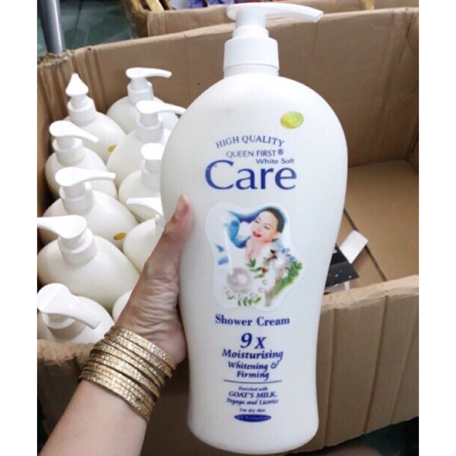 [HCM]Sữa Tắm Dê White Care 9X (1200ml)