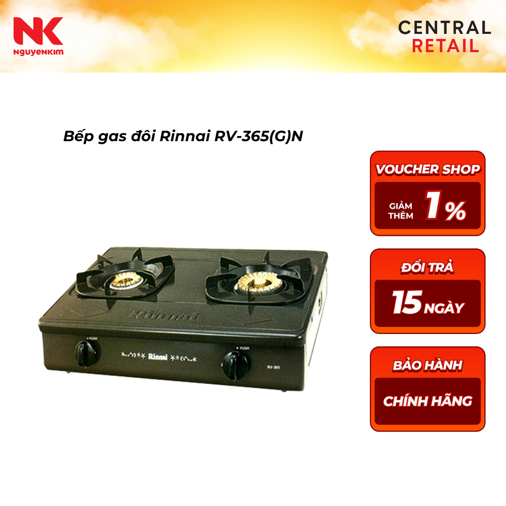 Bếp Gas Rinnai RV-365(G)N